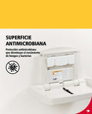 Estación Horizontal para Cambio de Pañales Rubbermaid FG781888LPLAT