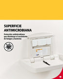 Estación Horizontal para Cambio de Pañales Rubbermaid FG781888LPLAT