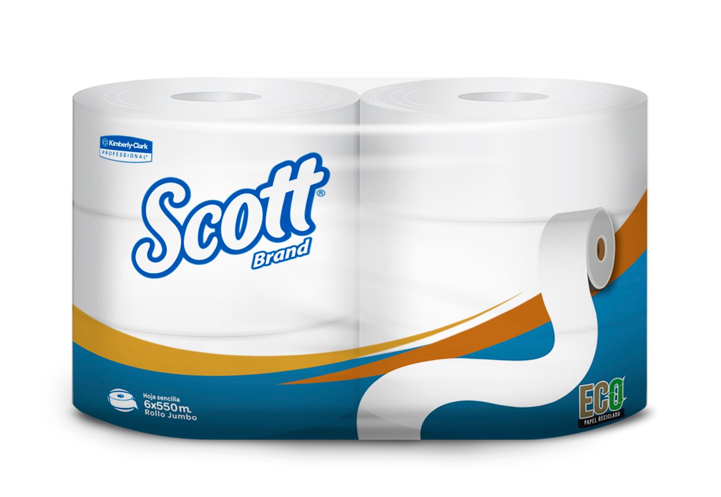 Papel Higiénico Scott® Ultra Basic KC46070 - Paquete de 6 Rollos de 55