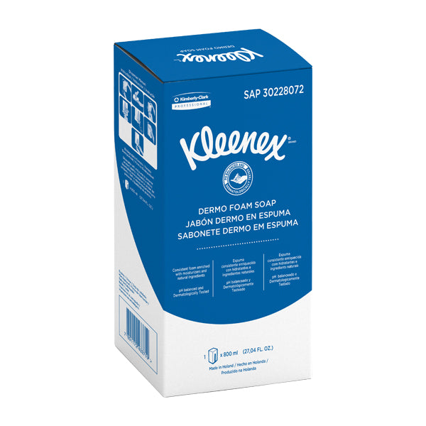 Jabón Espuma Kleenex - (6 Sachet de 800ml)