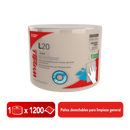 Wypall L20 Cloths Disposable Jumbo Roll General Cleaning - (1200 Sheets)