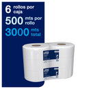 Papel Higiénico Jumbo Tork Universal - 6 Rollos x 500 metros