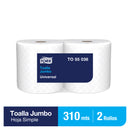 Tork Advanced Jumbo Roll Towel - (2 Rolls x 310 metres)