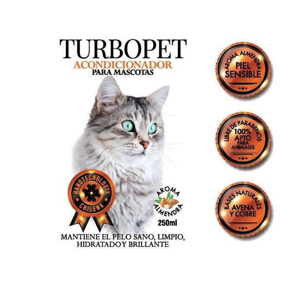 TurboPet Acondicionador para mascotas (250mL)