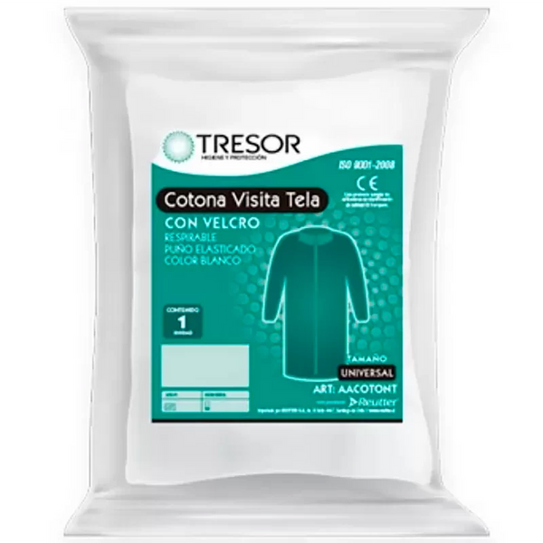 Cotona Visita Tela Con Velcro - ( 1 Ud.)