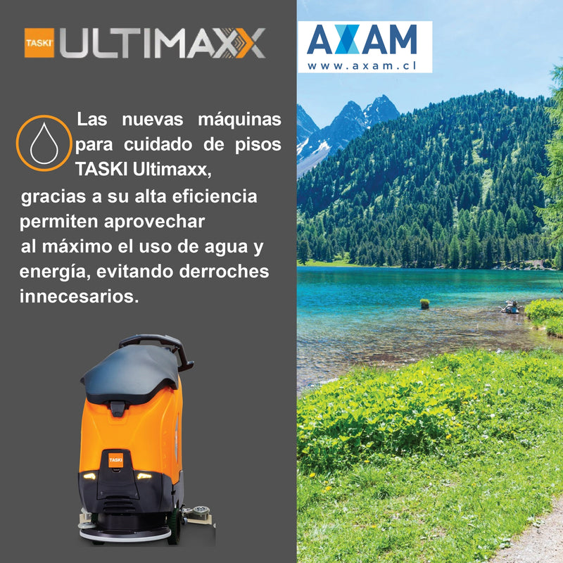 TASKI ULTIMAXXX: La Máquina de Limpieza Ecológica y Eficiente