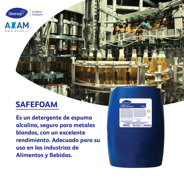 SAFEFOAM: Potencia, Versatilidad y Protección para una Limpieza Industrial Impecable