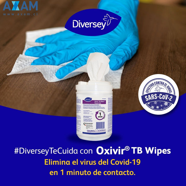 🌟 Descubre la solución definitiva en higiene: ¡Oxivir TB Wipes, ahora disponibles en AXAM! 🌟