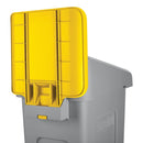LETRERO AMARILLO ESTACION DE RECICLAJE KIT SLIM JIM® Rubbermaid - (1 unidad)