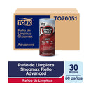 PAÑO DE LIMPIEZA SHOPMAX TORK ADVANCED - (30 ROLLOS X 60 PAÑOS)