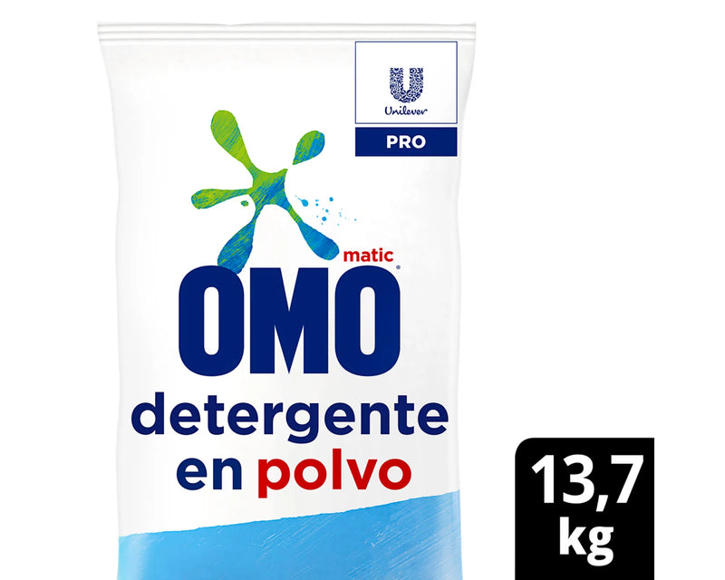 Detergente Omo en Polvo 13.7 Kg