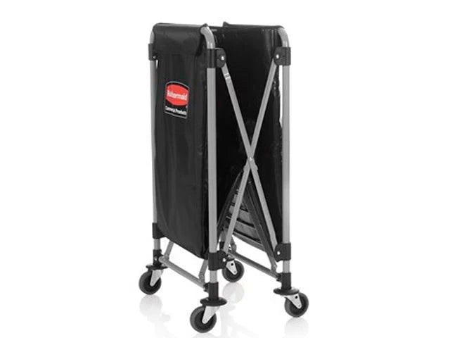 Carro plegable X-Cart negro Rubbermaid 100 kg (140 litros) – Modelo 1881749