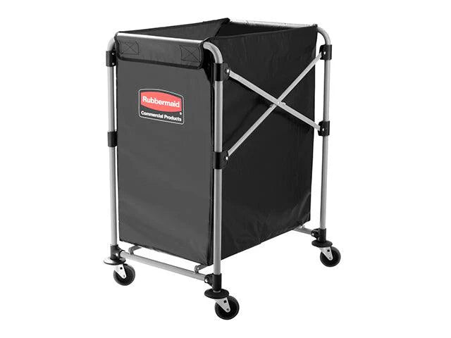 Carro plegable X-Cart negro Rubbermaid 100 kg (140 litros) – Modelo 1881749