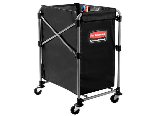 Carro plegable X-Cart negro Rubbermaid 100 kg (140 litros) – Modelo 1881749