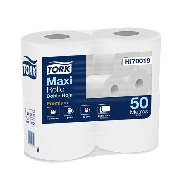 Toilet Paper Roll Tork Premium - (32 Rolls x 50 meters)