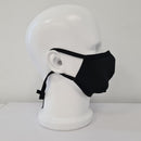 Mascarilla Deportiva Negra Nanocobre Reutilizable  - (1u)