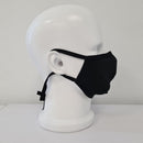 Mascarilla Deportiva Negra Nanocobre Reutilizable  - (1u)