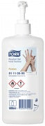 Alcohol Gel Higienizante para Manos, Tork® 500 ml – Fórmula Premium con 80 % de Alcohol, Alta Eficacia y Dosificador Individual