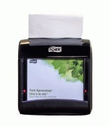 Dispensador de Servilletas Xpressnap® Café, Dispensador de Sobremesa, Marca Tork®, Sistema N10 – Diseño Compacto, Ahorro de Espacio y Publicidad Integrada