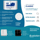 Toalla de Papel Elite Professional 40862 –  2 Rollos de 250 m