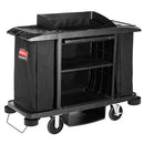 CARRO DE LIMPIEZA EXECUTIVE NEGRO TRADICIONAL TAMAÑO COMPLETO RUBBERMAID