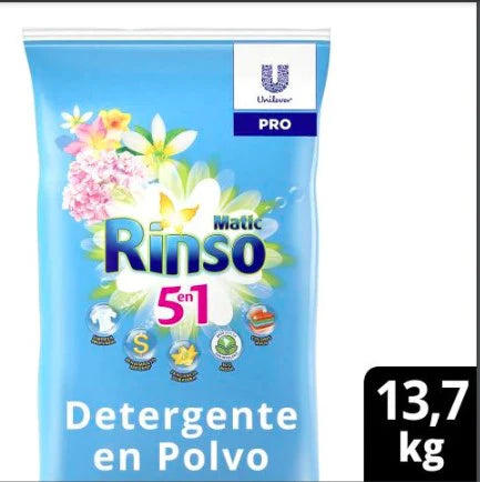 Detergente Polvo Rinso Frescura Del Mar 13.7 Kg