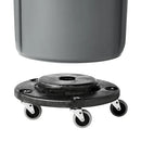 PLATAFORMA CON RUEDAS DOLLY Brute Negro 121 L Rubbermaid