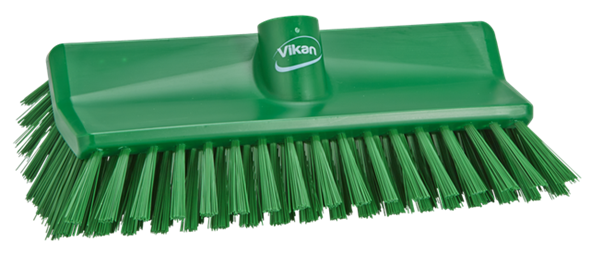 Cepillo Angular Vikan® 265 mm – Cerdas Medias para Desagües, Bordes y Juntas con Codificación por Colores