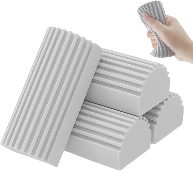 Damp Duster - Esponja Húmeda Atrapa Polvo de Scrub Daddy (1 unidad)