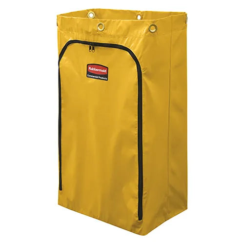 BOLSA DE VINILO 90 L AMARILLO PARA CARRO DE LIMPIEZA