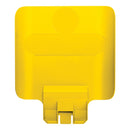 LETRERO AMARILLO ESTACION DE RECICLAJE KIT SLIM JIM® Rubbermaid - (1 unidad)