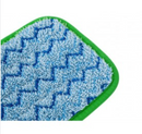 Mopa Plana HYGEN™ para Húmedo – 45cm - Borde Verde - (1u)