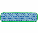 Mopa Plana HYGEN™ para Húmedo – 45cm - Borde Verde - (1u)
