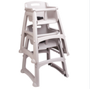 Silla de Bebés Rubbermaid FG781408PLAT Profesional