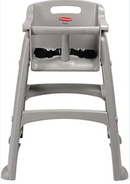 Silla de Bebés Rubbermaid FG781408PLAT Profesional