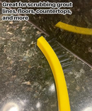 Cepillo De Detalle Cedras Duras, Negro con Amarillo RUBBERMAID FG9B5600BLA