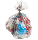 BOLSA BASURA TRANSP2 110X125 40 MIC. 1 DISPLAY X 20 UN (NEW)