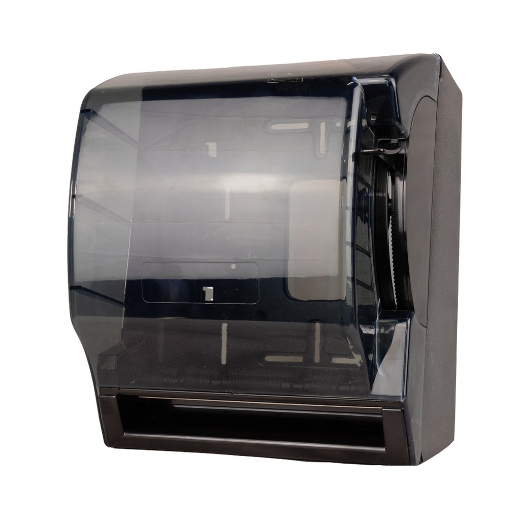 Dispensador de Papel Toalla Jumbo con Palanca – Blanco Resistente y Práctico