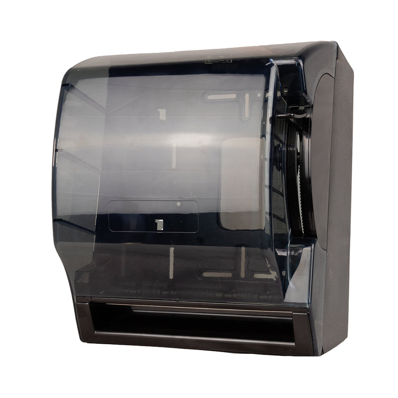 Dispensador de Papel Toalla Jumbo con Palanca – Blanco Resistente y Práctico