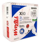 PAÑOS WYPALL X80 PLUS ROJO - (1 PACK DE 30 PAÑOS)
