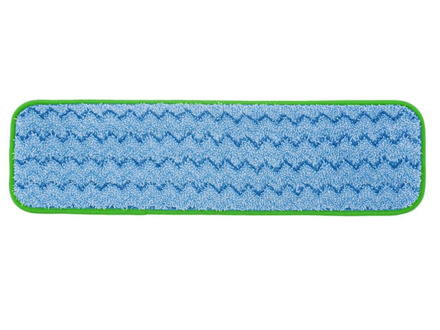 Mopa Plana HYGEN™ para Húmedo – 45cm - Borde Verde - (1u)