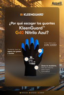 G40 Blue Nitrile Gloves - (12 Pairs)