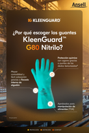 Gloves G80 Nitrile Chemical Protection - (12 pairs)
