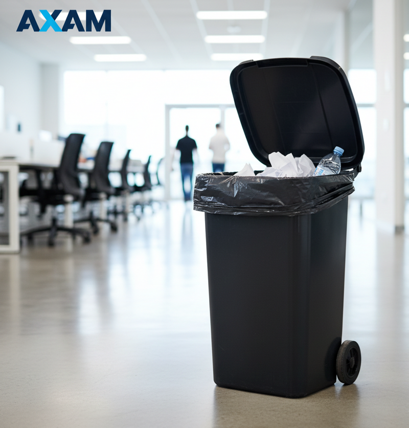 Black Garbage Bag 50cm X 70cm - (100 Units)