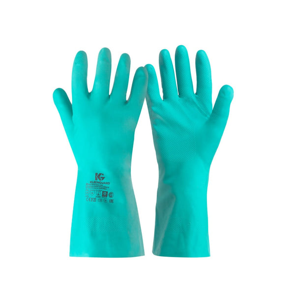 KleenGuard G80 Green Nitrile Gloves Chemical Protection Size XL10- (60 pairs)