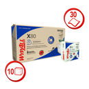 Paños Wypall X80 Pus Verde Ultra Resistente - (10 pack x 30 paños)