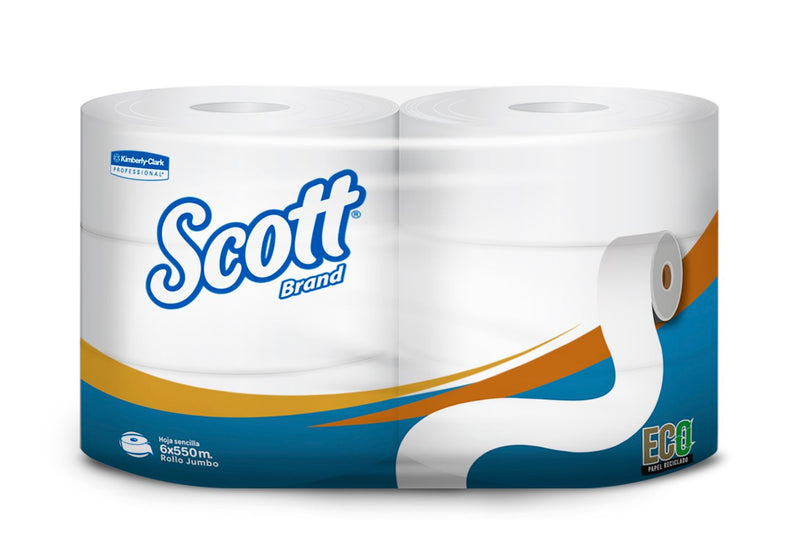 Papel Higiénico Scott® Ultra Basic - Paquete de 6 Rollos de 550m