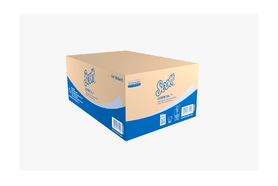 Papel Higiénico Scott® JRT 2 Hojas 230 m – Caja 12 Rollos | KC46470