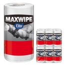 Paños de Limpieza Reutilizables Elite Maxwipe 70 (cod.40959) - 6 Rollos de 88 paños