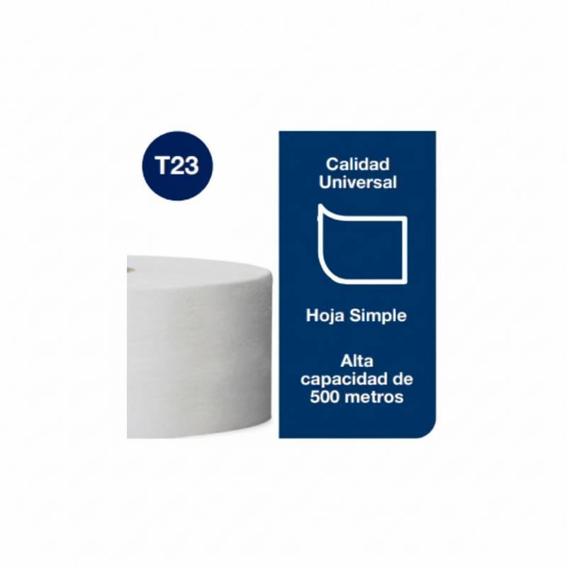 Tork Universal Jumbo Toilet Paper - 6 Rolls x 500 meters